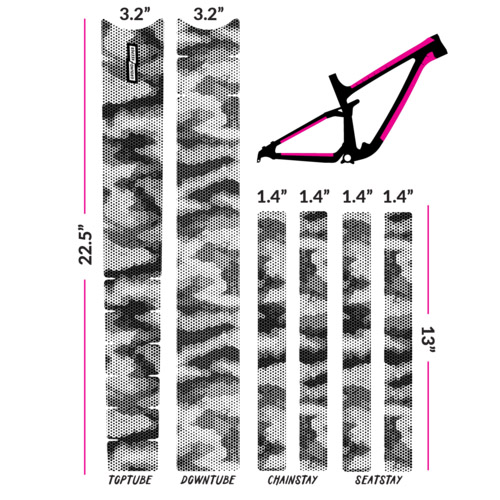 Ground Keeper Frame Keeper, Halftone Camo Matte  NLS