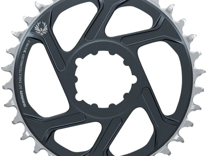 SRAM X-Sync Eagle 12sp Boost DM Chainring, 34t, Lunar/Polar