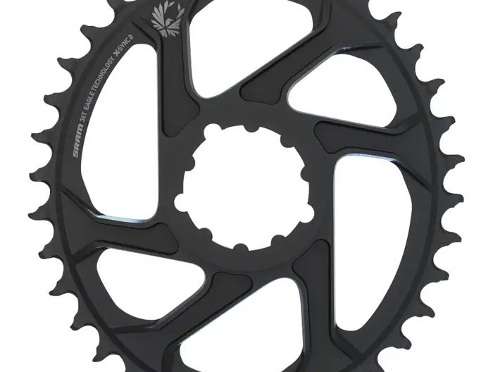 SRAM X-Sync Eagle 12sp Boost DM Oval Chainring, 34t, Black