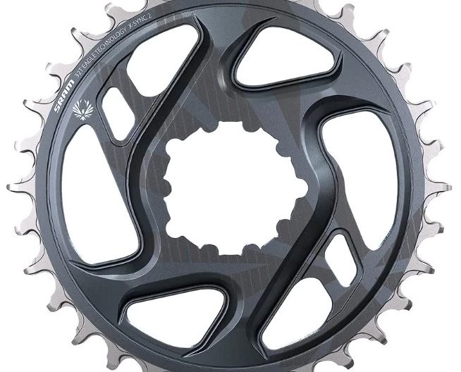 SRAM X-Sync Eagle 12sp Boost DM Chainring Forged 32t, Lunar