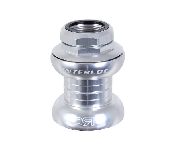 Interloc Racing Design Double Roller Drive Headset, 1" Threaded - Silver