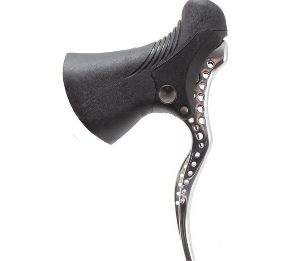 TRP RRL SR Brake Lever Set, Silver with Black Hoods