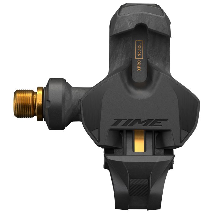 Time Sport XPRO 12SL Pedals, QF57 Crbn/Ti, Ceramic, Crb/Gld  NLA