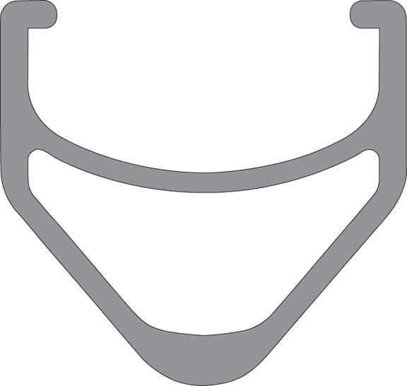 Velocity A23 700c MSW Rim, 36h - Black - Imagen 2