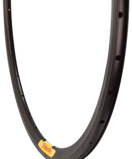 Velocity Deep-V Non-MSW 700c Rim, 36h - Black Ano