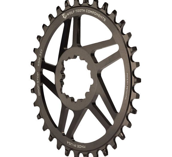 Wolf Tooth Components 5-Spoke GXP Direct Mount Chainring, 30T, Black