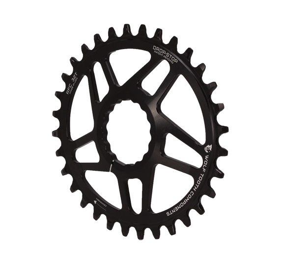 Wolf Tooth Components Elliptical Cinch Direct Mount Chainring, 32T, Blk  NLA