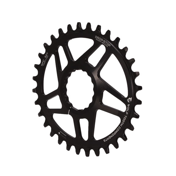 Wolf Tooth Components Elliptical Cinch Direct Mount Chainring, 32T, Blk NLA