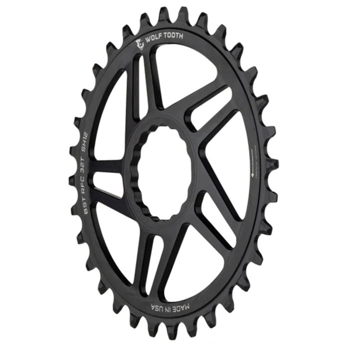 Wolf Tooth Components Cinch Boost Drop-Stop B Chainring, 32T, Black