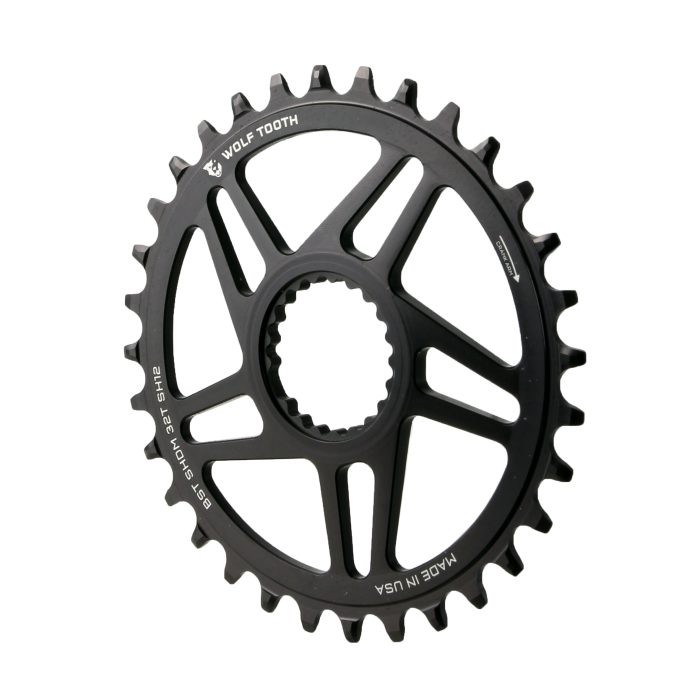 Wolf Tooth Components Shimano DM Boost Chainring (HG+), 32T, Blk