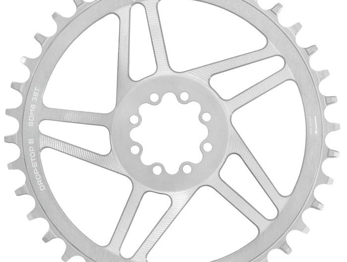 Wolf Tooth Components 8-Bolt Road/Gravel Chainring (Flat Top), 38T, Silver