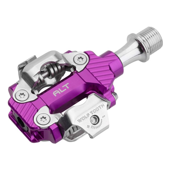 Wolf Tooth Components ALT XC Clipless Pedal, Ultraviolet Purple