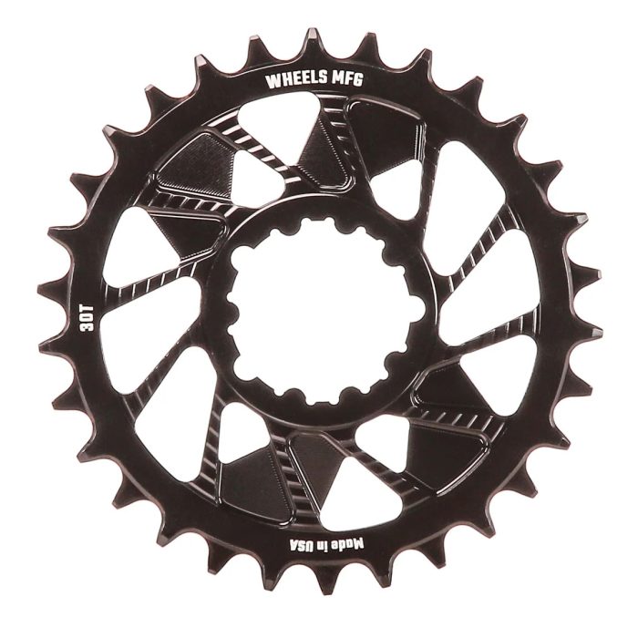 Wheels Mfg SRAM 3-Bolt DM Boost Chainring 30t, Black