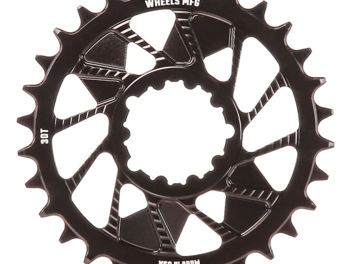Wheels Mfg SRAM 3-Bolt DM Boost HG+ Chainring 30t, Black