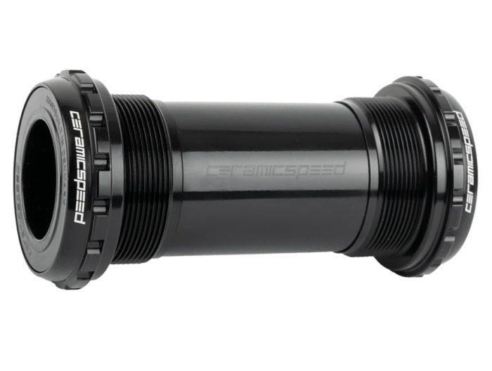 CeramicSpeed BSA Threaded BB Alpha, Road, Shimano, Black