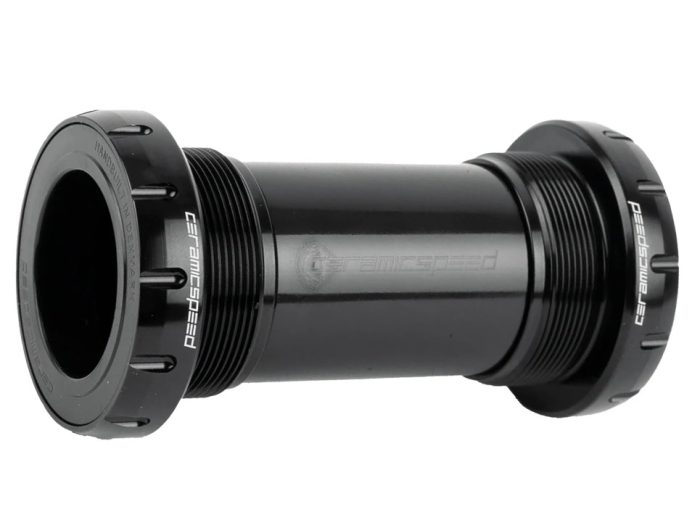 CeramicSpeed ITA Threaded BB Alpha, Road, DUB, Black