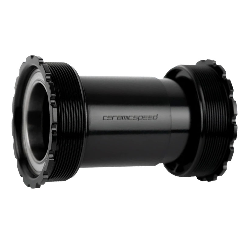 CeramicSpeed T47/86 Threaded BB Alpha, Road, 30mm, Black