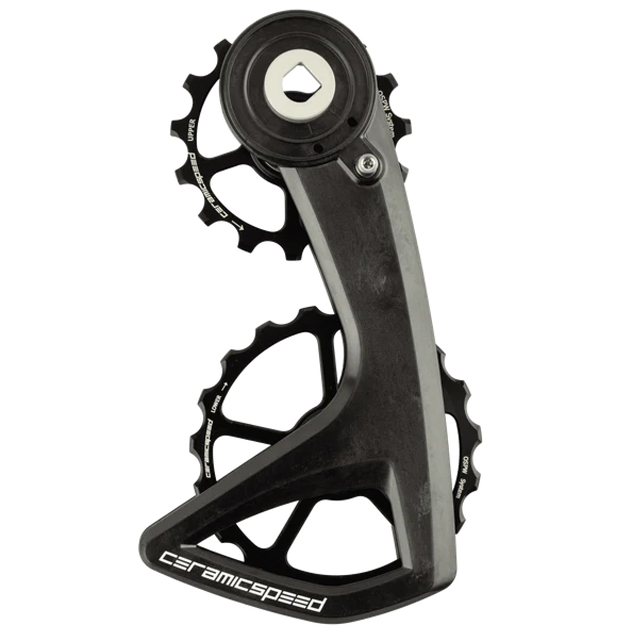 CeramicSpeed OSPW RS 5- Spoke, SRAM Red/Force AXS, Black