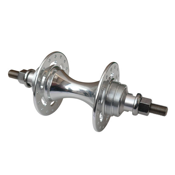 Halo Track rear hub, (fixed/freewheel) 32h, Silver