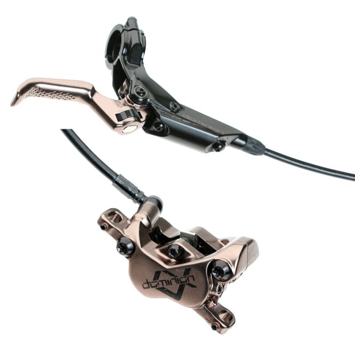 Hayes Brake Dominion A4 Disc Brake, Front/Rear Black/Bronze