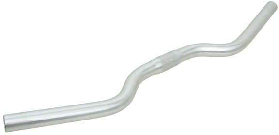 Nitto B206AA Sweep Bar, (25.4) 525mm Silver