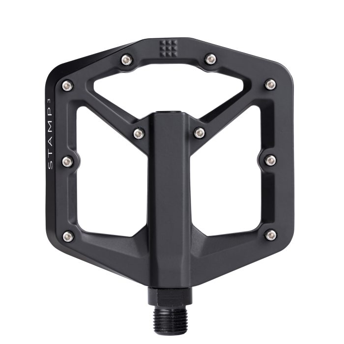 Crankbrothers Stamp 3 Small Magnesium Platform Pedals, Black