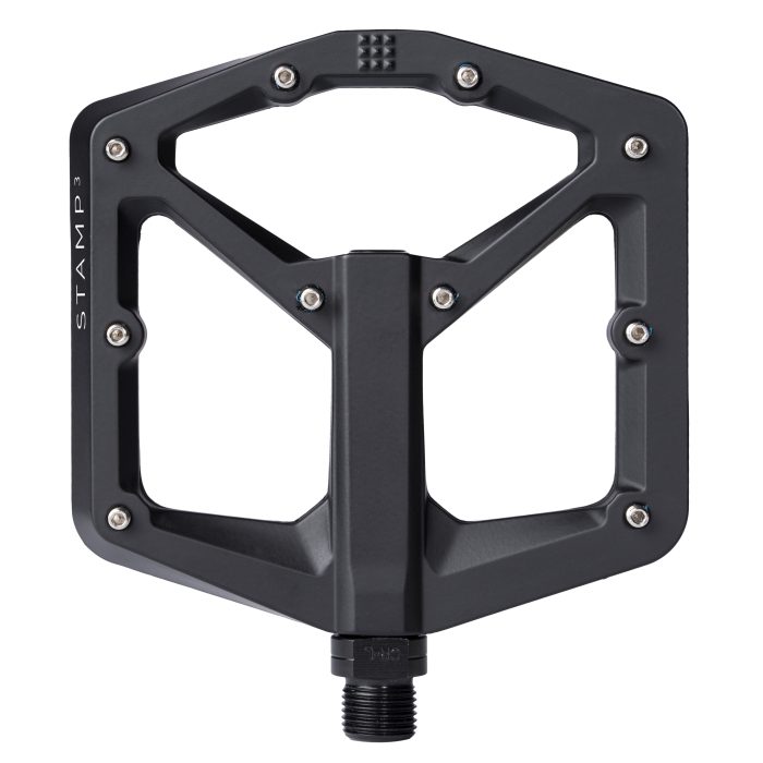Crankbrothers Stamp 3 Large Magnesium Platform Pedals, Black