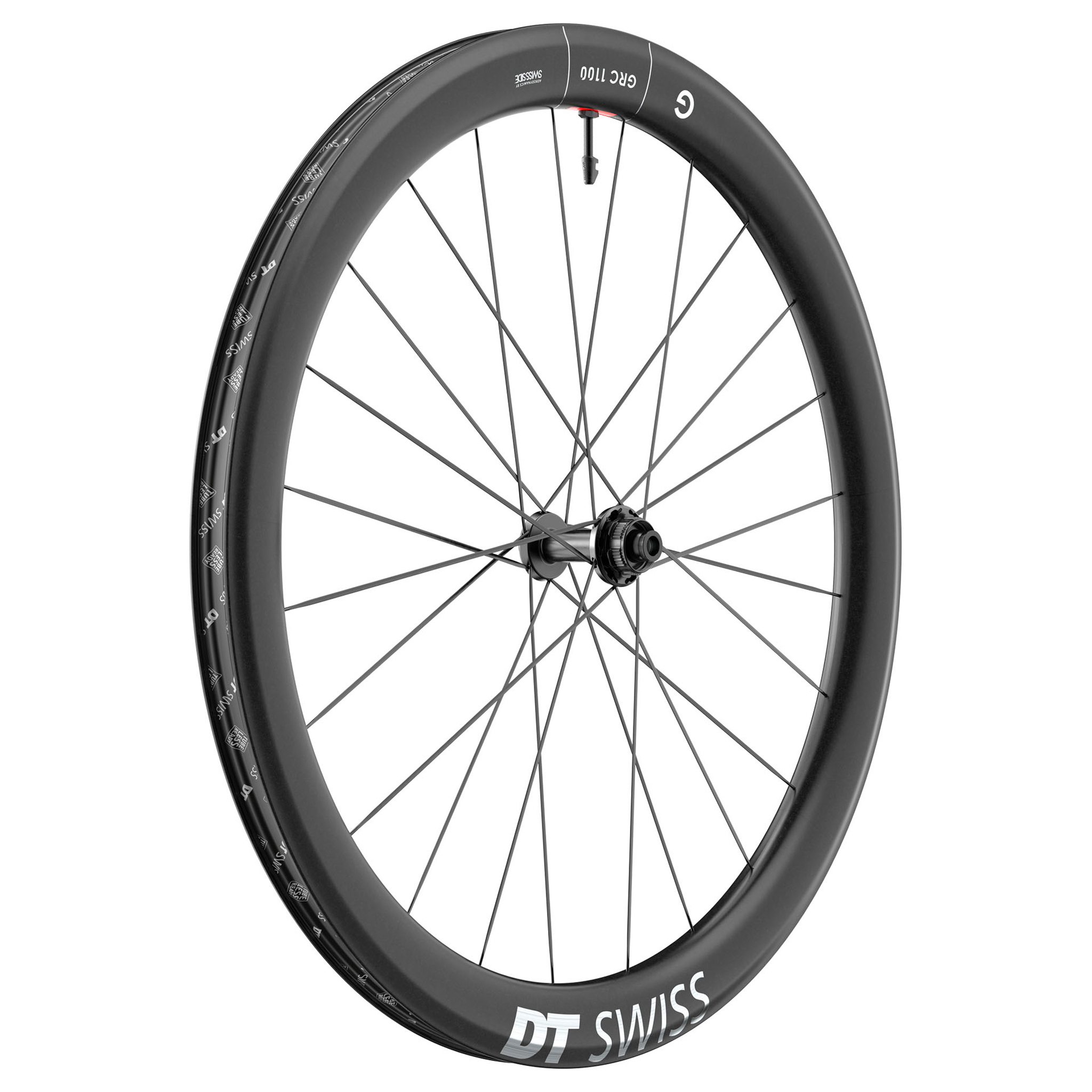 DT Swiss GRC 1100 Dicut 50 db Front Wheel, 700c,12x100