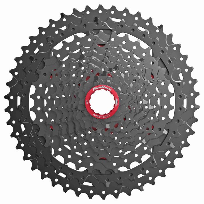 Sunrace CSMX9X 11sp Cassette, 10-46t - Black