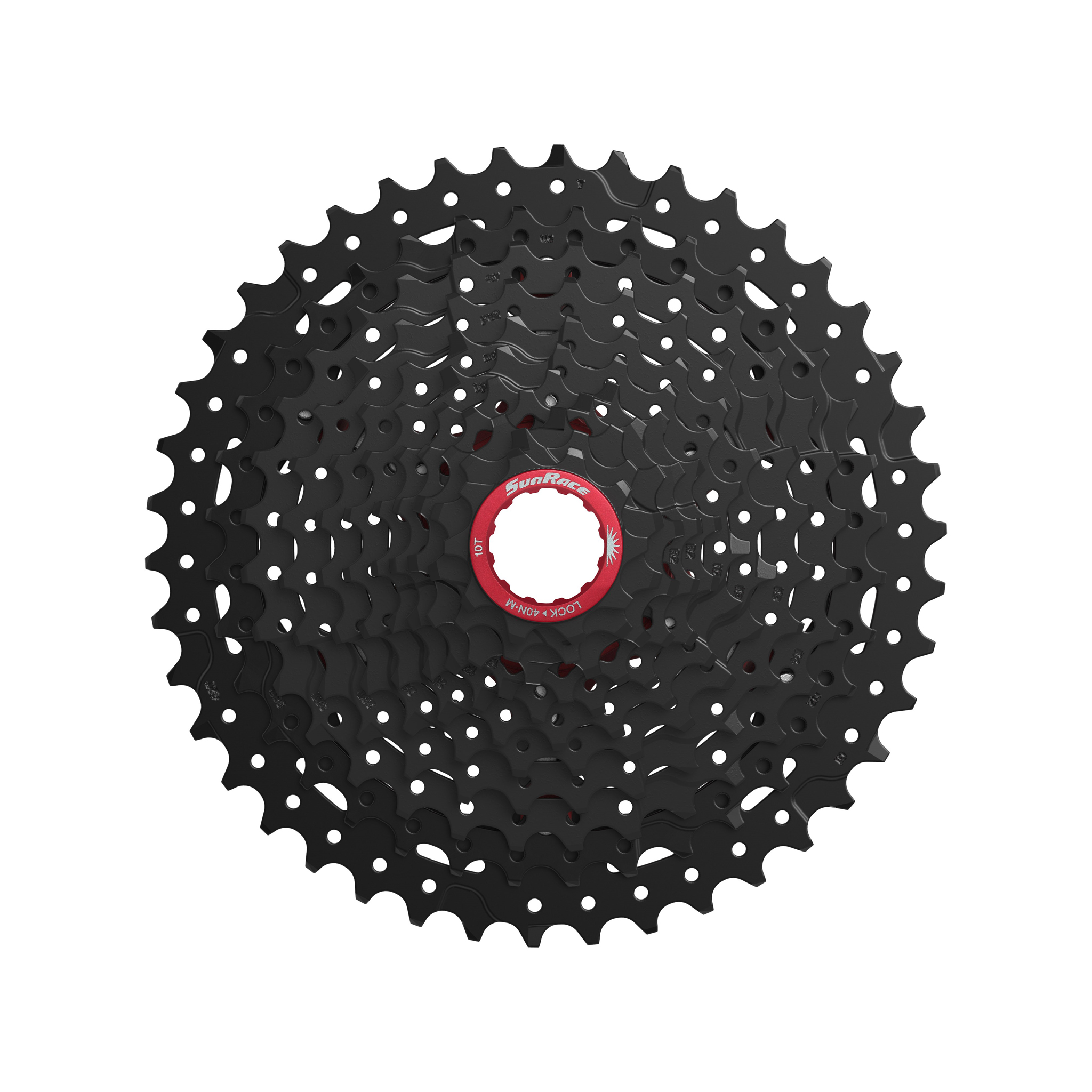 Sunrace CSMX9X 11sp Cassette, 10-42t - Black
