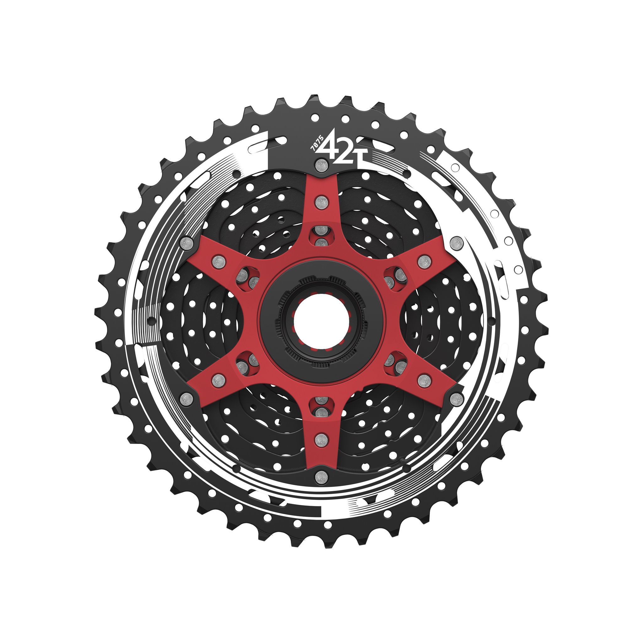 Sunrace CSMX9X 11sp Cassette, 10-42t - Black - Imagen 2