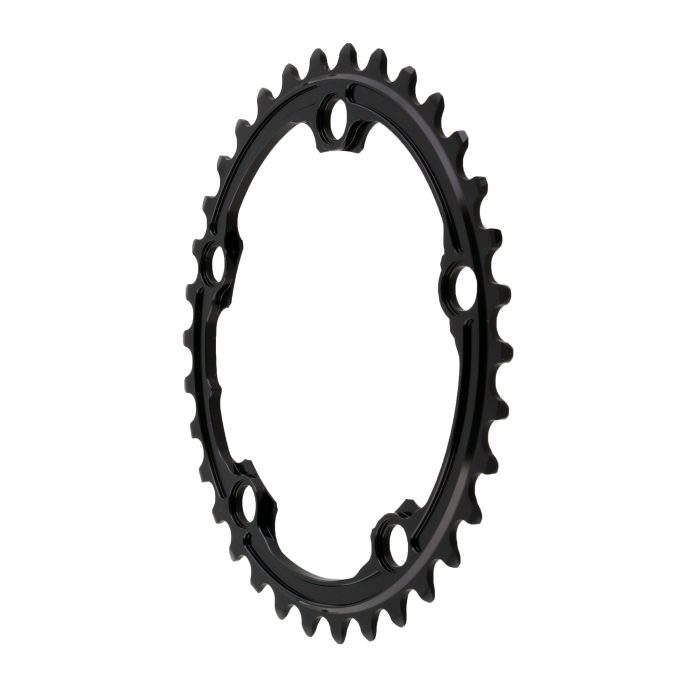 absoluteBLACK Premium Oval Road Chainring, 5x110BCD 36T - Black