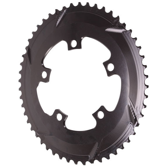 absoluteBLACK Premium Oval Road Chainring, 5x110BCD 52T - Blk NLS
