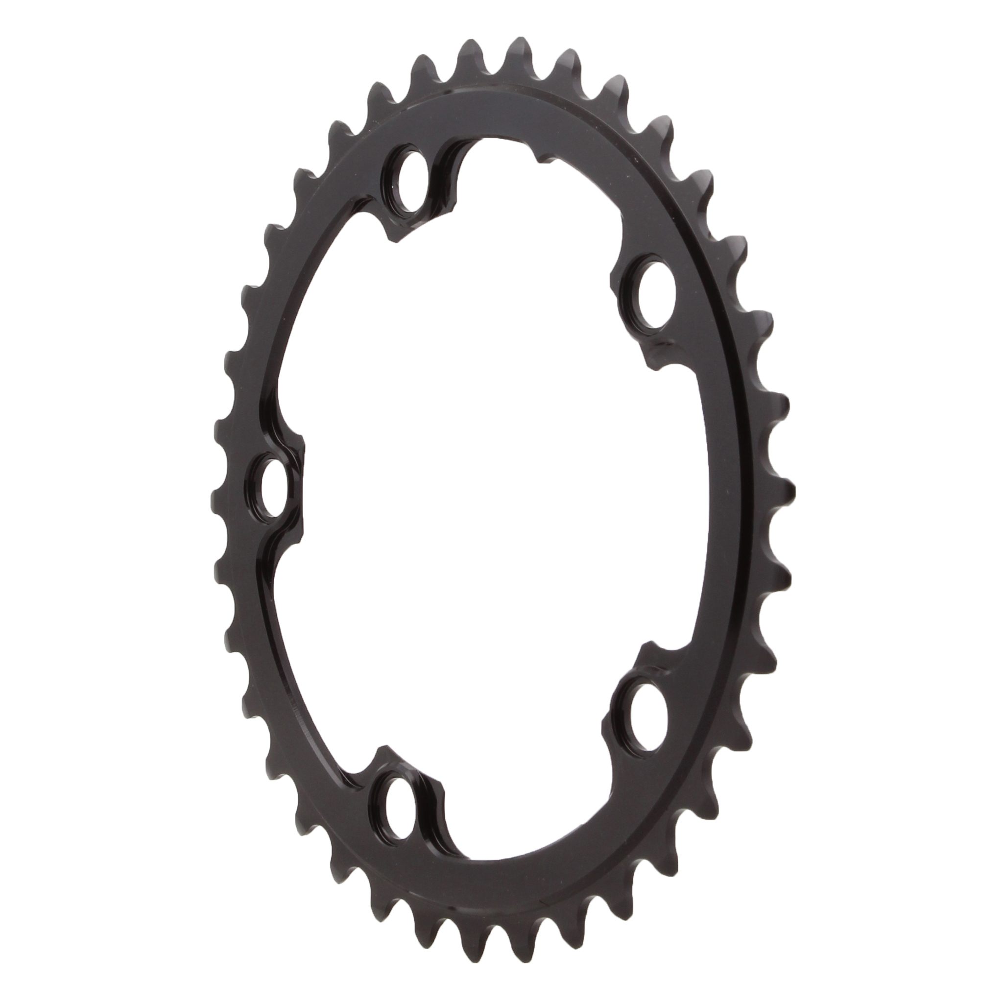 absoluteBLACK Round Chainring, 5x110BCD 36T - Black