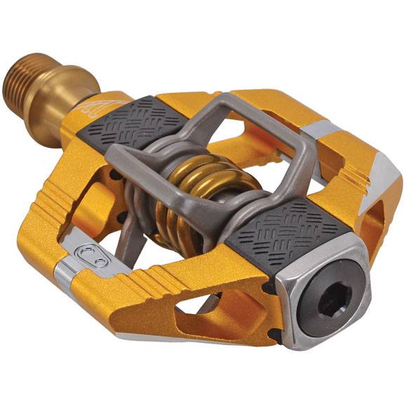 Crankbrothers Candy 11 Pedals, Gold/Silver