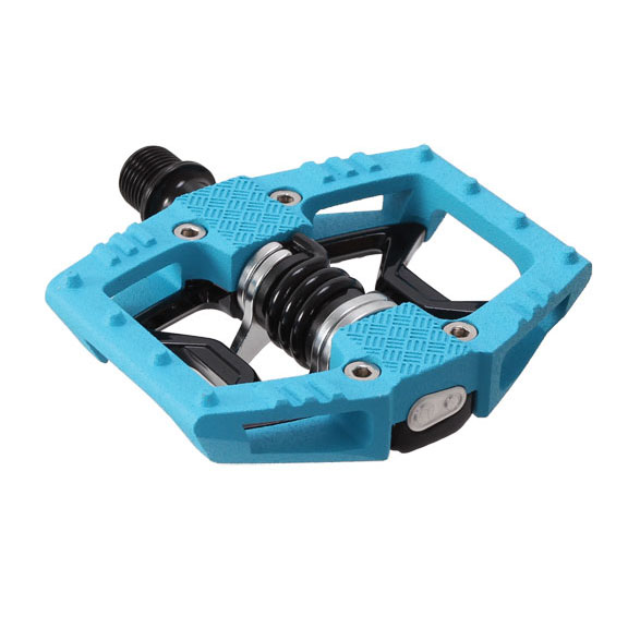 Crankbrothers Double Shot 2 Hybrid Pedals, Blue/Black