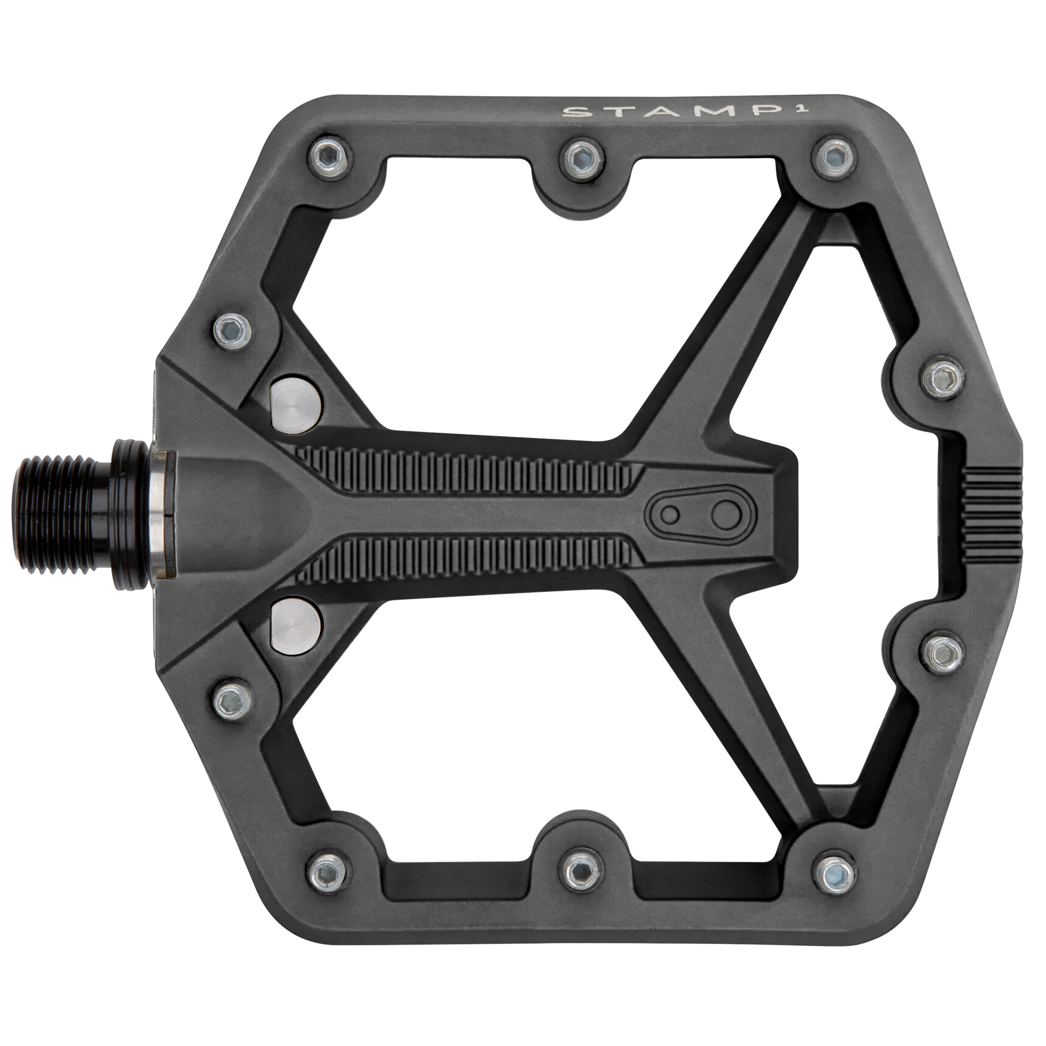 Crankbrothers Stamp 1 Gen 2 Small Platform Pedals, Black - Imagen 2