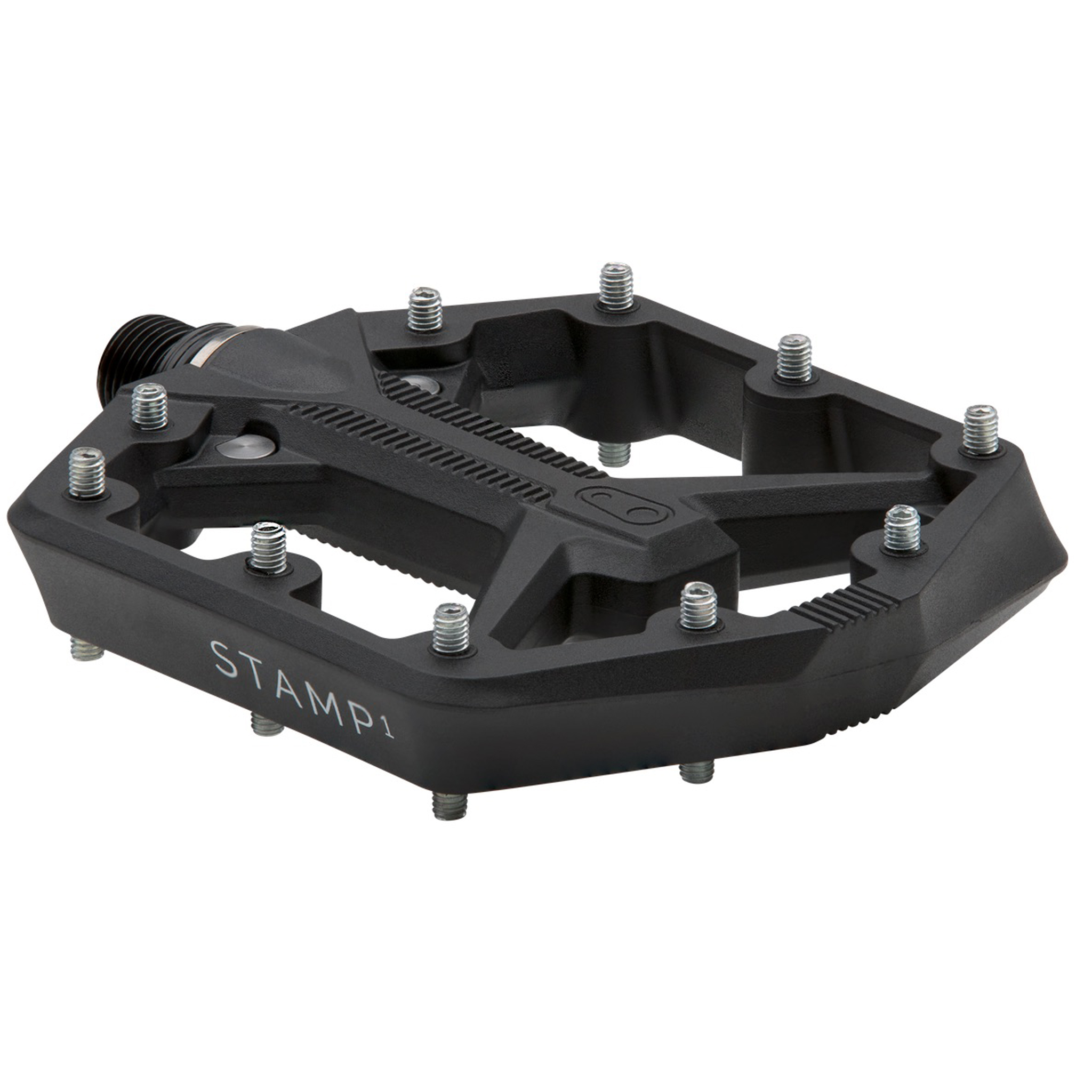 Crankbrothers Stamp 1 Gen 2 Small Platform Pedals, Black