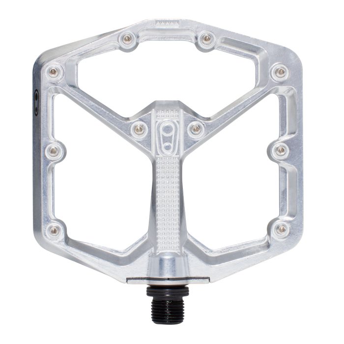 Crankbrothers Stamp 7 Large Platform Pedals, High Polish Silver