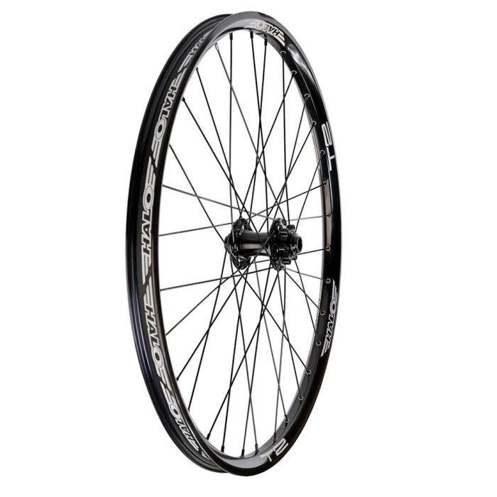 Halo T2 26" Front Wheel, 32h, Black