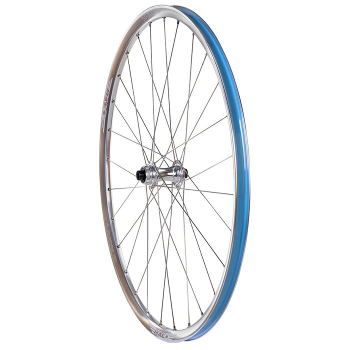 Halo Vapour GCX Disc Front 29/700c Wheel, 28h, Silver