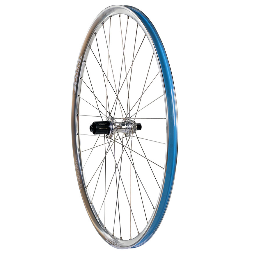 Halo Vapour GCX Disc Rear(HG) 29/700c Wheel, 32h, Silver
