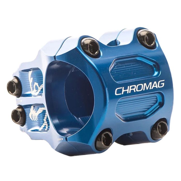 Chromag RIZA Stem, (35) 0d x 38mm - Blue NLS