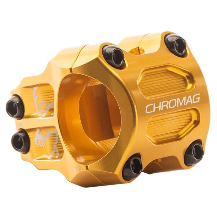 Chromag RIZA Stem, (31.8) 0d x 32mm - Gold NLS
