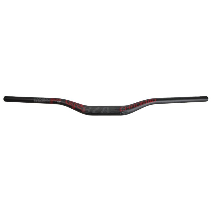Chromag BZA 35 Carbon Riser Bar, (35.0) 35m, Black/Red