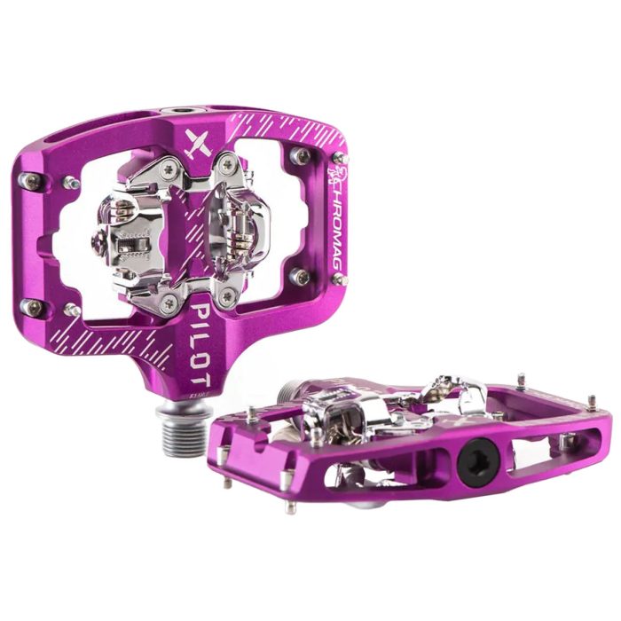 Chromag Pilot SPD Pedals, Purple