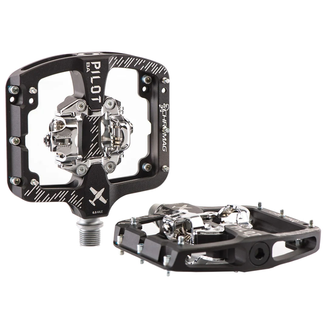 Chromag Pilot BA SPD Pedals, Black