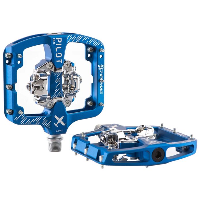 Chromag Pilot BA SPD Pedals, Blue