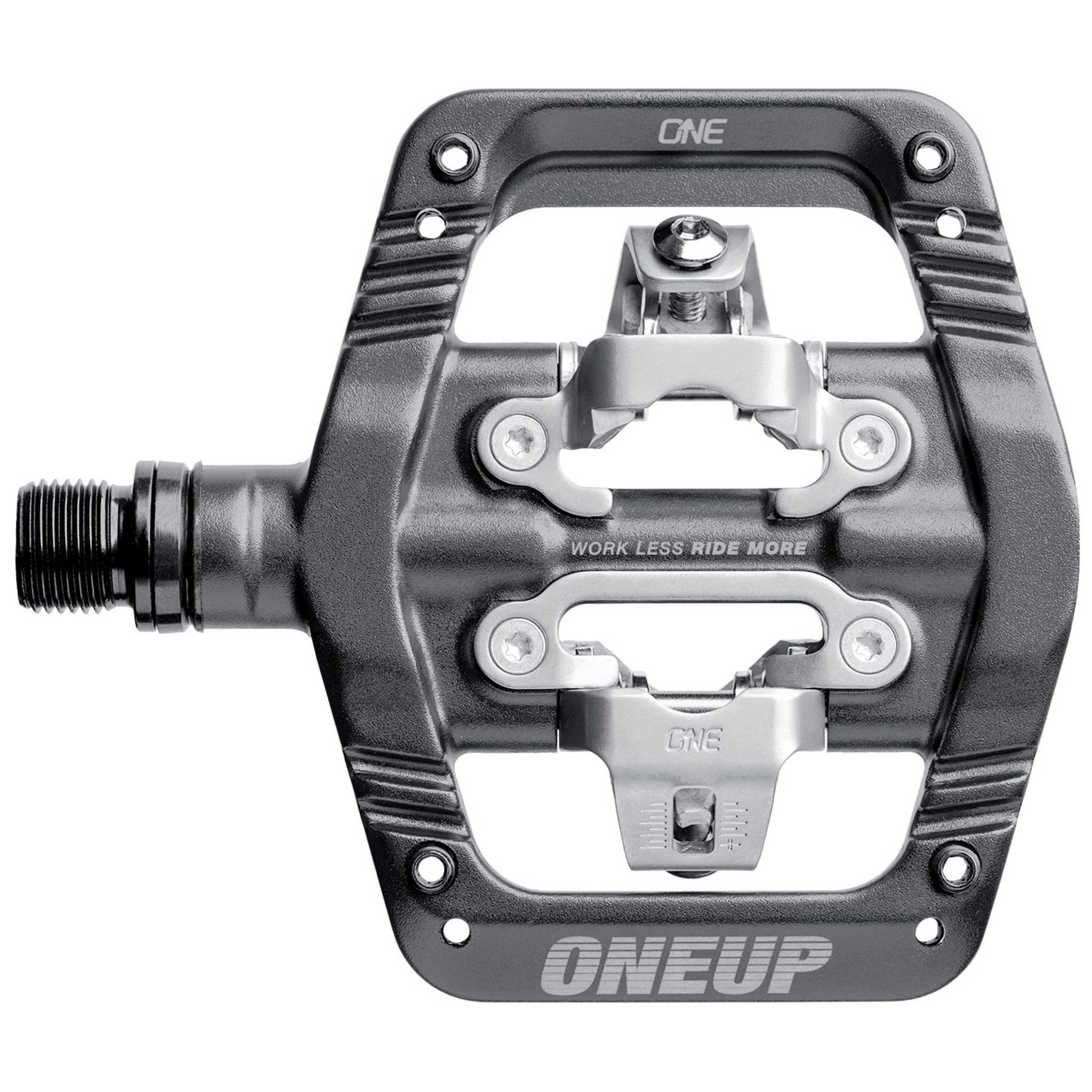 OneUp Components Clip Pedals, CrMo, Gray - Imagen 2