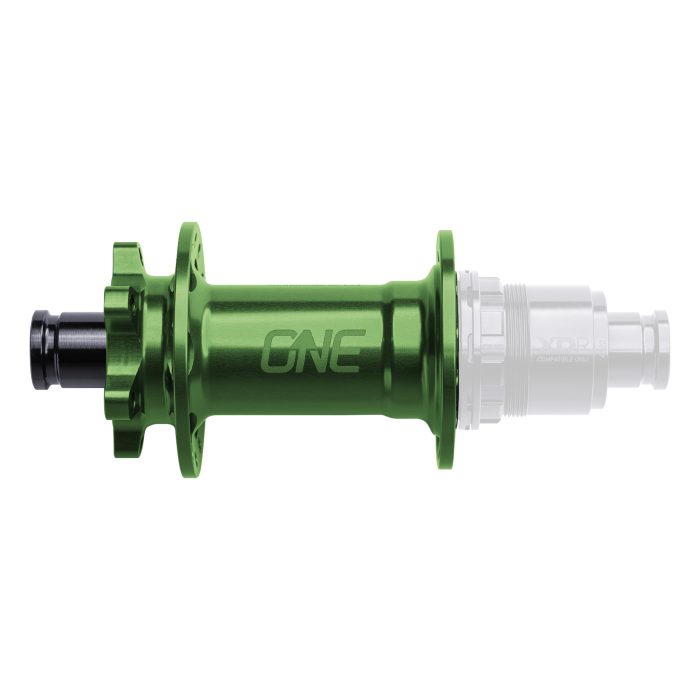 OneUp Components 6B-Disc Rear Hub, 12x148mm, No FH, 32h, Dark Green
